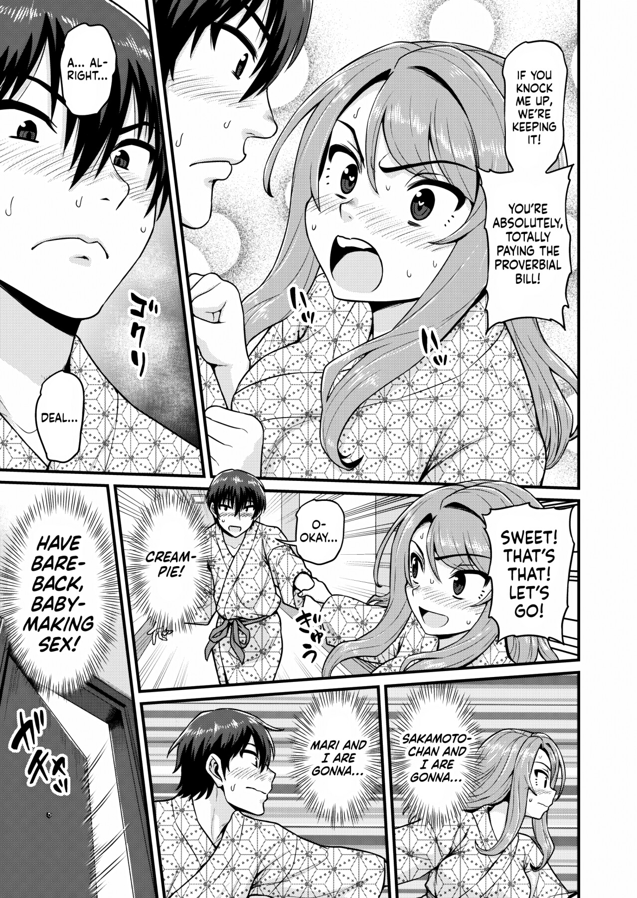 Hentai Manga Comic-Smashing With Your Gamer Girl Friend At The Hot Spring-Read-26